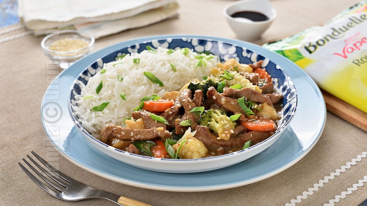 Vita cu legume in stil asiatic (CC Eng Sub) | JamilaCuisine
