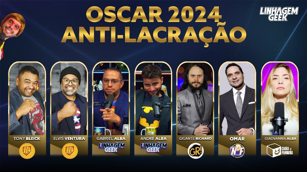 OSCAR 2024 TRANSMISSÃO AO VIVO ANTI LACRAÇÃO