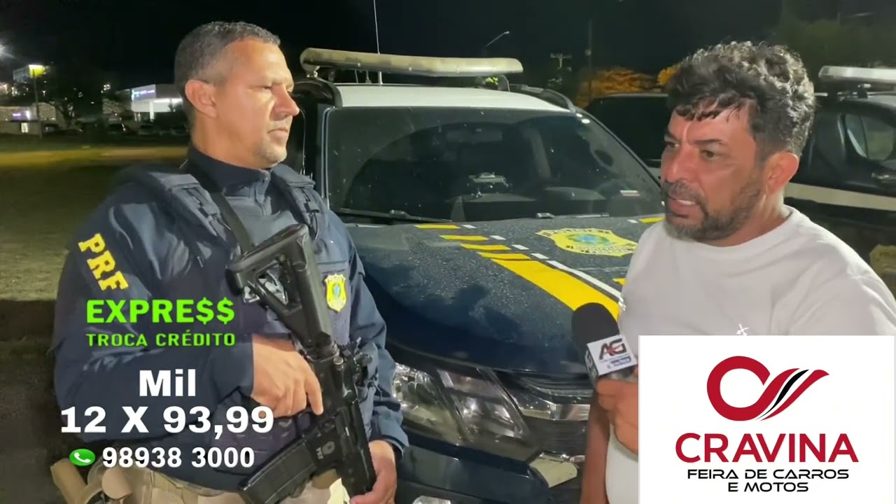 PRF e 1° BIEsp prenderam elemento com carro roubado em Caruaru