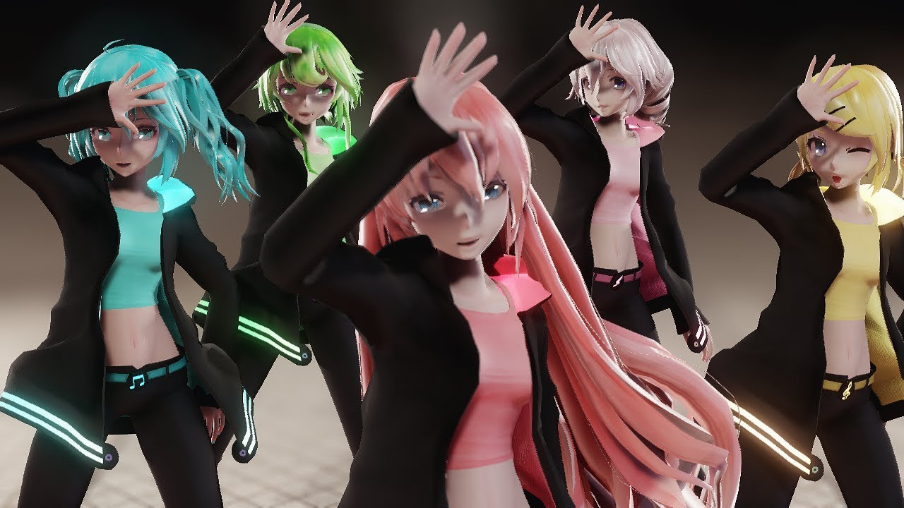 【MMD】Ikkitousen / Matchless Warriors 【TDA Miku/IA/Rin/GUMI/Luka】