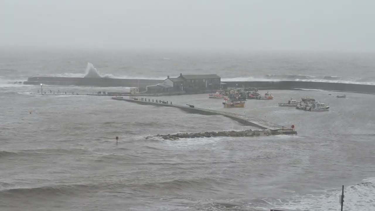 Storm Bram Lyme Regis 09/12/25