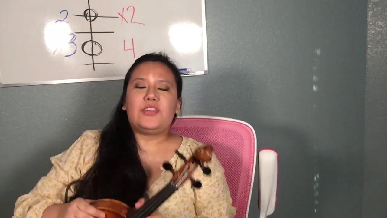 Two octave E Major scale Violin tutorial