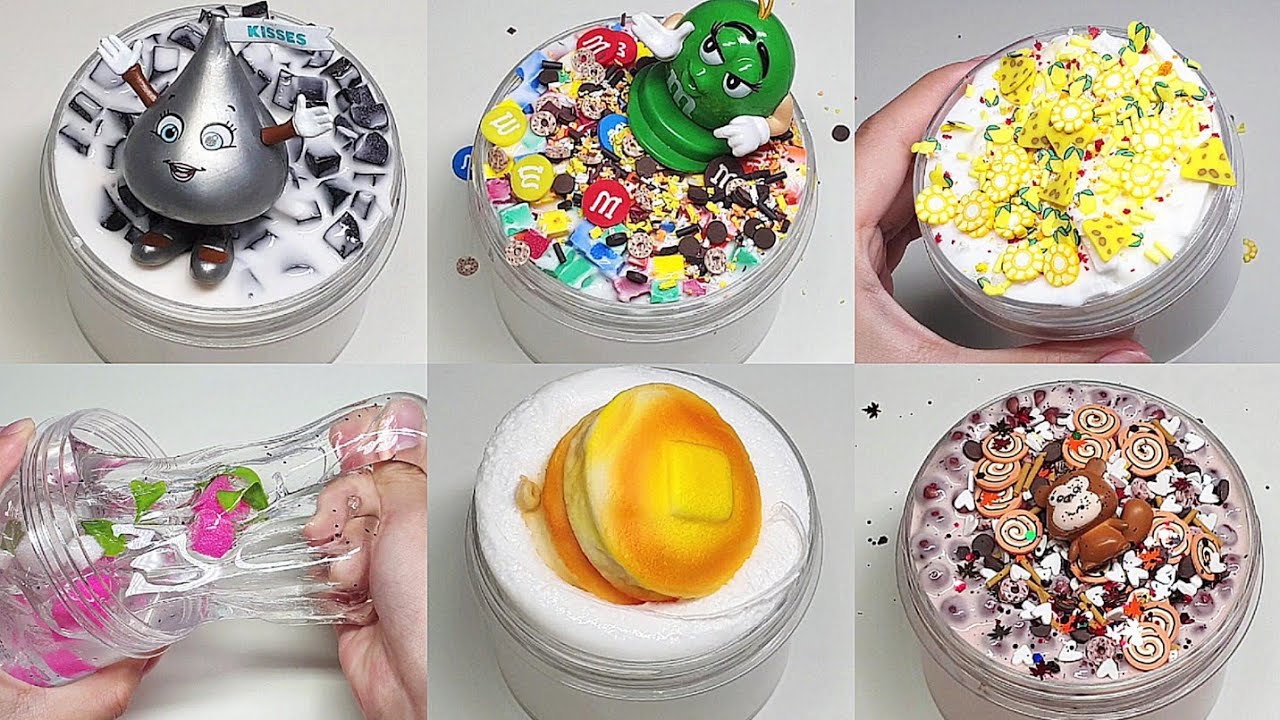 🧅 묵직크리미 맛집 겸 파츠 맛집 👍 어니언 슬라임 후기! / slime review / スライムレビュー / 액괴 / 액체괴물 / 인스타 슬라임 / 클리어 슬라임 / 엘머스 슬라임