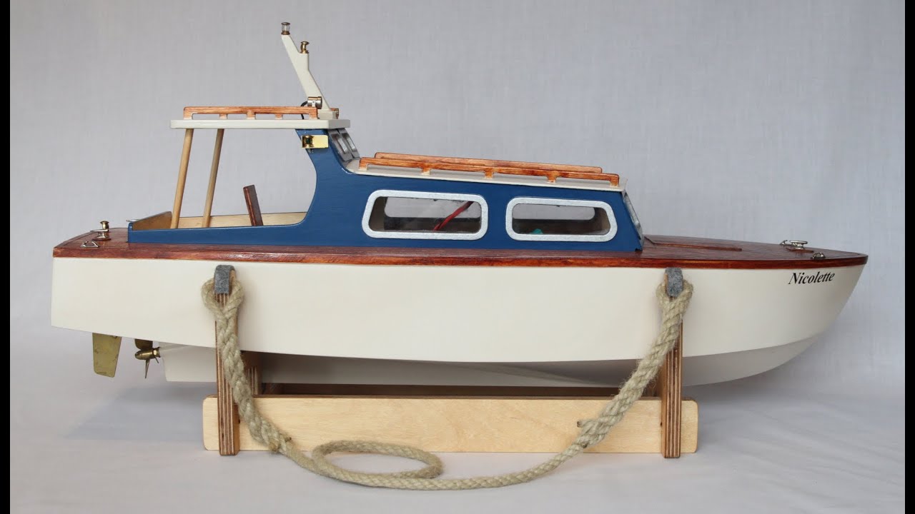 Kestral 25 Model Boat Kit Build Part 4