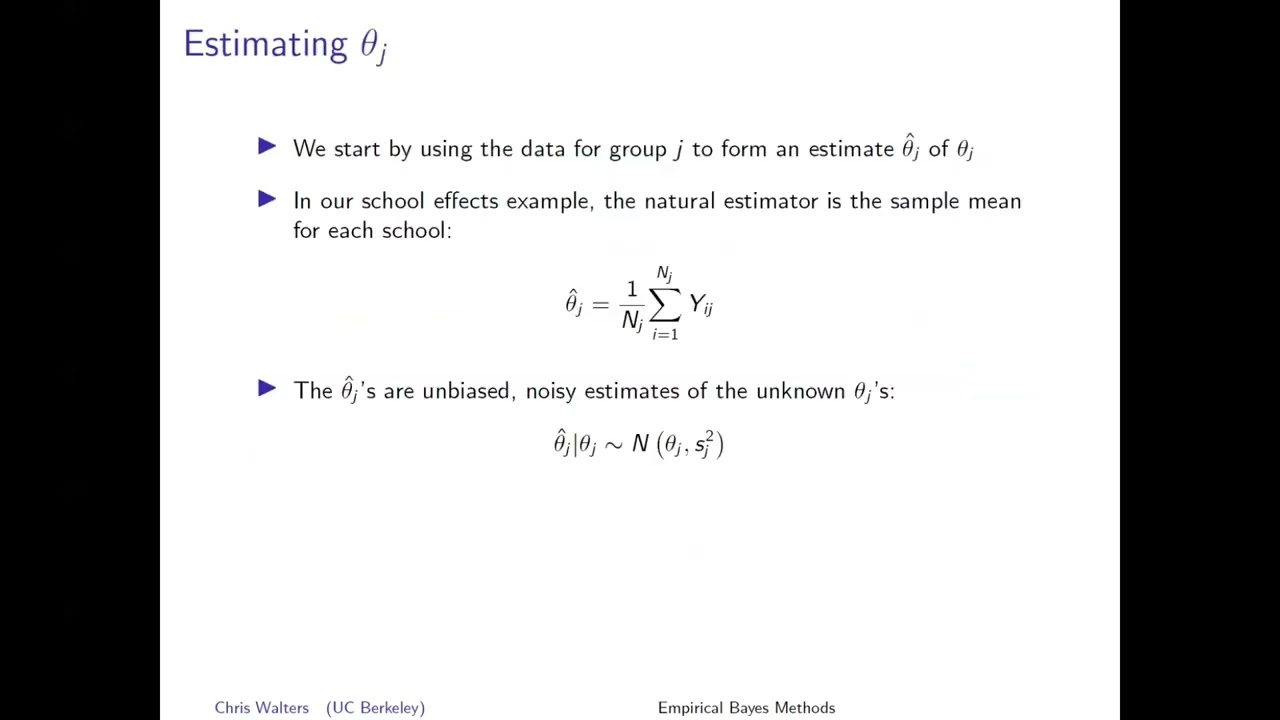 Christopher Walters: Empirical Bayes and large-scale inference