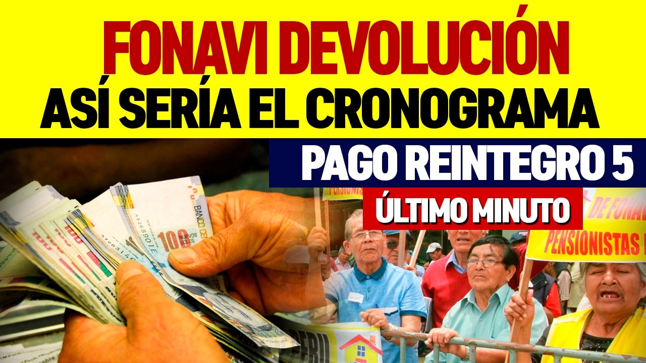 Fonavi anuncia pago del Reintegro 5: as&iacute; ser&iacute;a el cronograma para cobrar la esperada devoluci&oacute;n