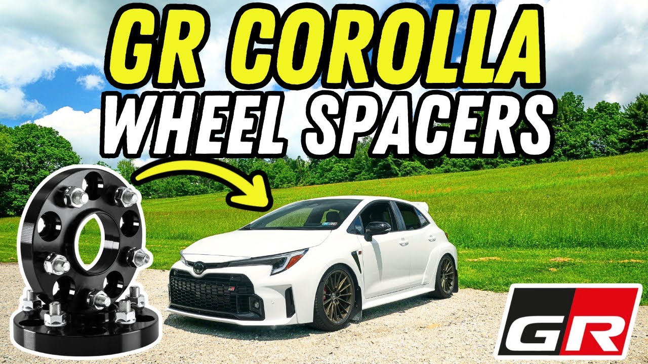 Installing Wheel Spacers on My GR Corolla for Better Handling and Appearance!