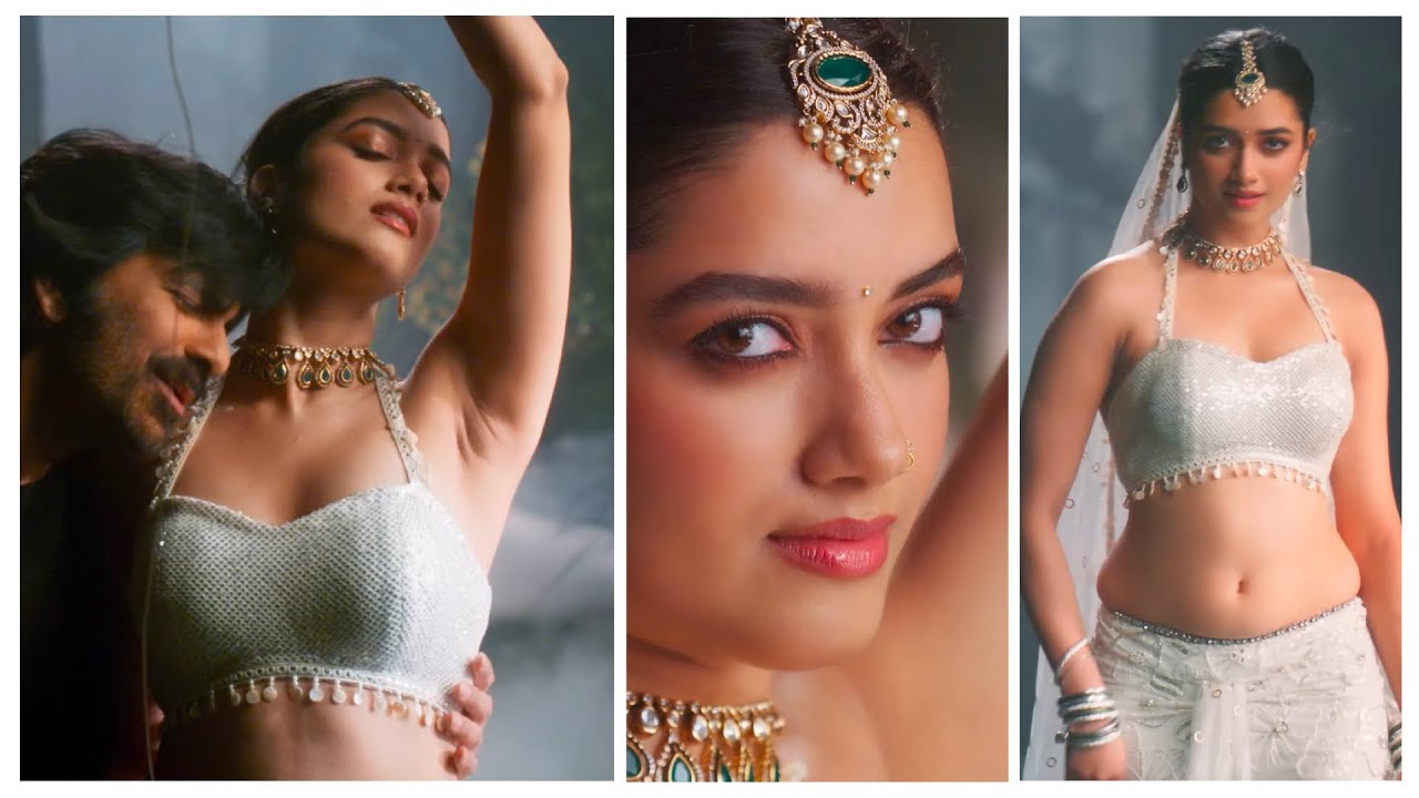 Bhagyashri Borse | Jikki | Vertical Video | Mr. Bachchan | Info | White | Part 2 | Actress Version