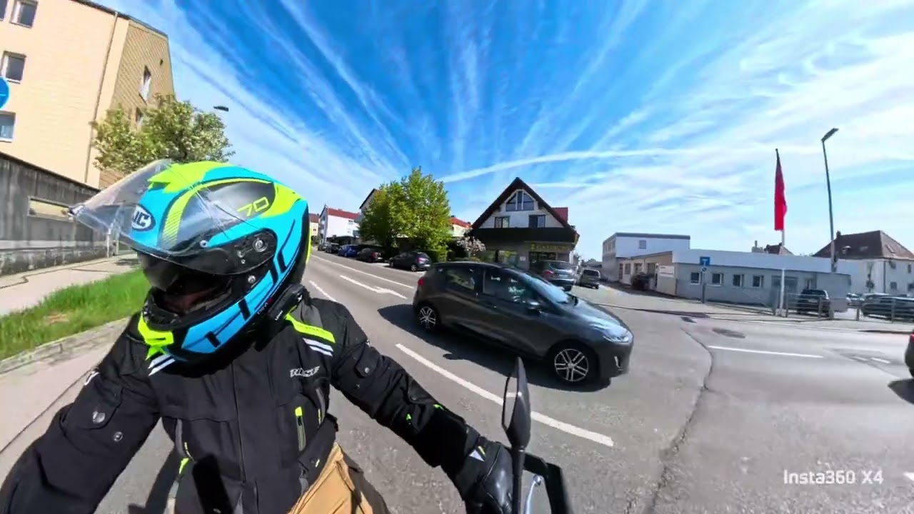 Motorrad Tour in Deutschland   Almanyada Motor turu