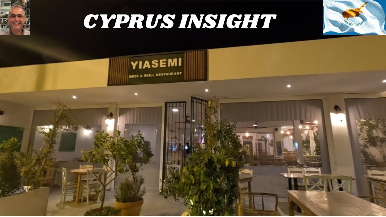 Yiasemi Restaurant Protaras Cyprus - Great Set Menus.