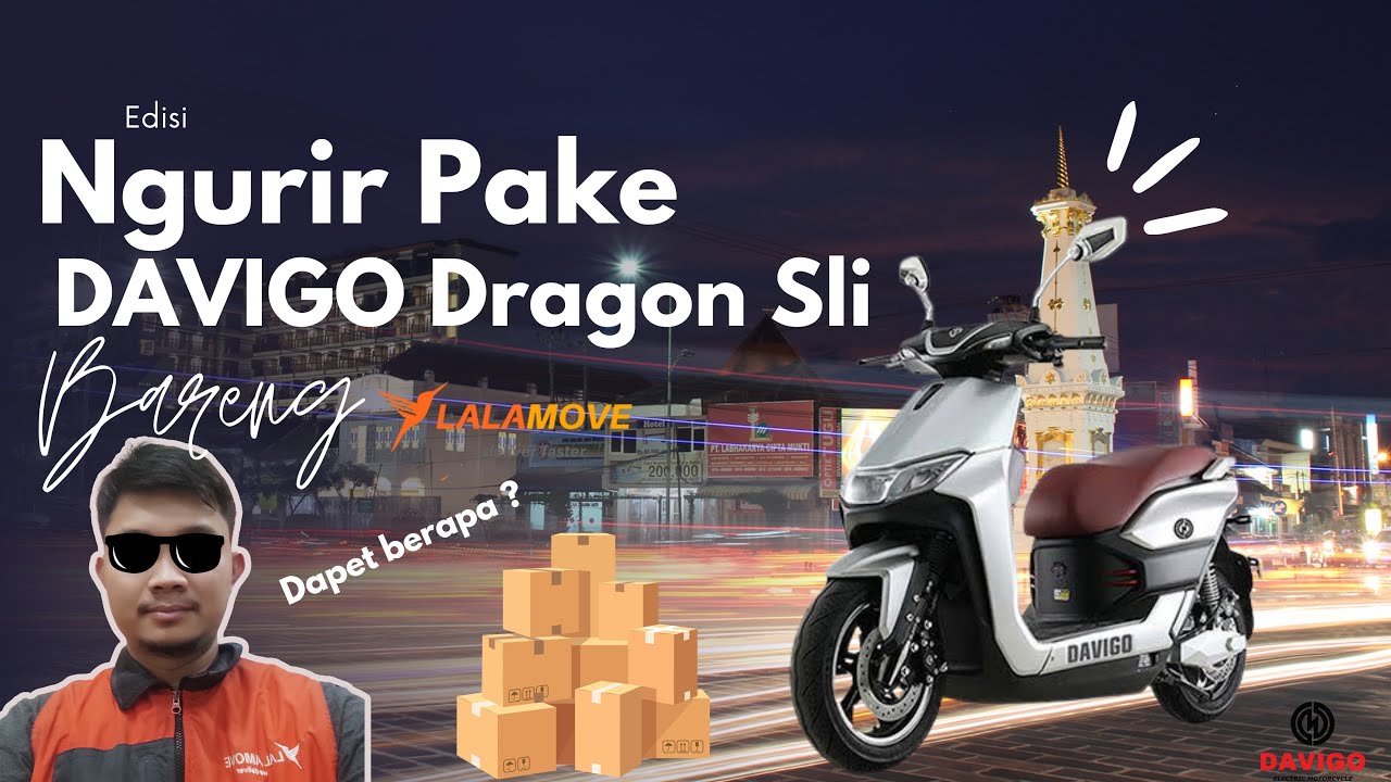 NGURIR PAKAI DAVIGO CUAN??? | LALAMOVE