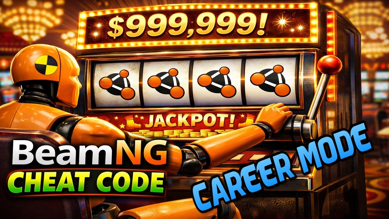💰 How to Get $999,999 FAST in BeamNG Career Mode (Easy File Edit Cheat!)