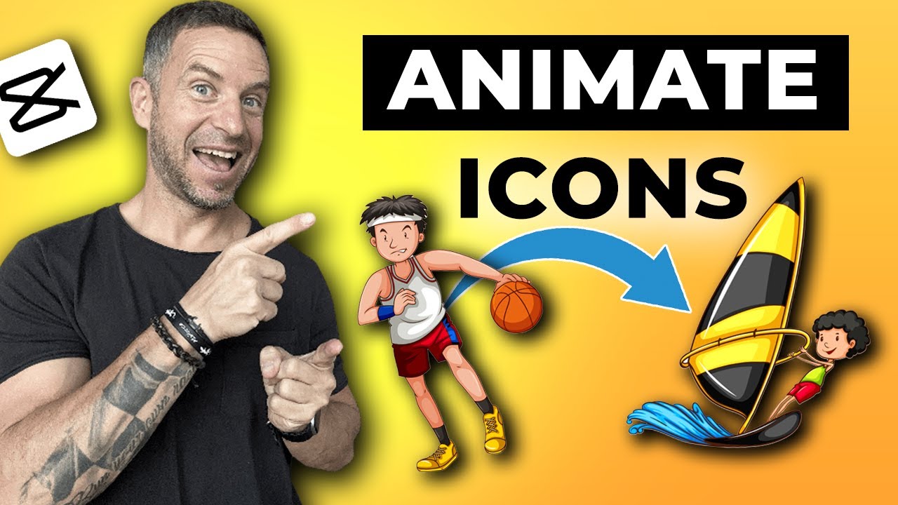How To Animate ICONS in CapCut