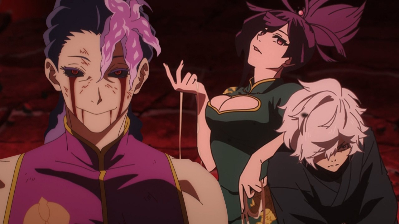 Gabimaru and Yuzuriha fights Ran!