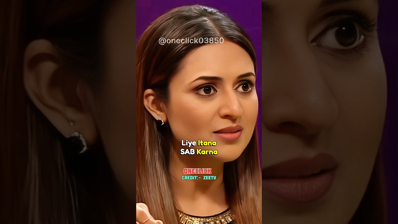 Divyanka tripathi breakup story💔🥹Ft.@DivyankaTripathiOriginal #oneclick03 #shorts #trendingshorts