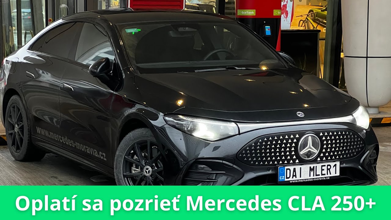 Mercedes-Benz CLA 250+ test spotreby, oplatí sa vidieť