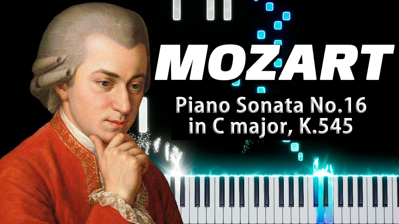 Piano Sonata No.16 in C major, K.545 / 1st Mvt (Моцарт) 【 НА ПИАНИНО 】