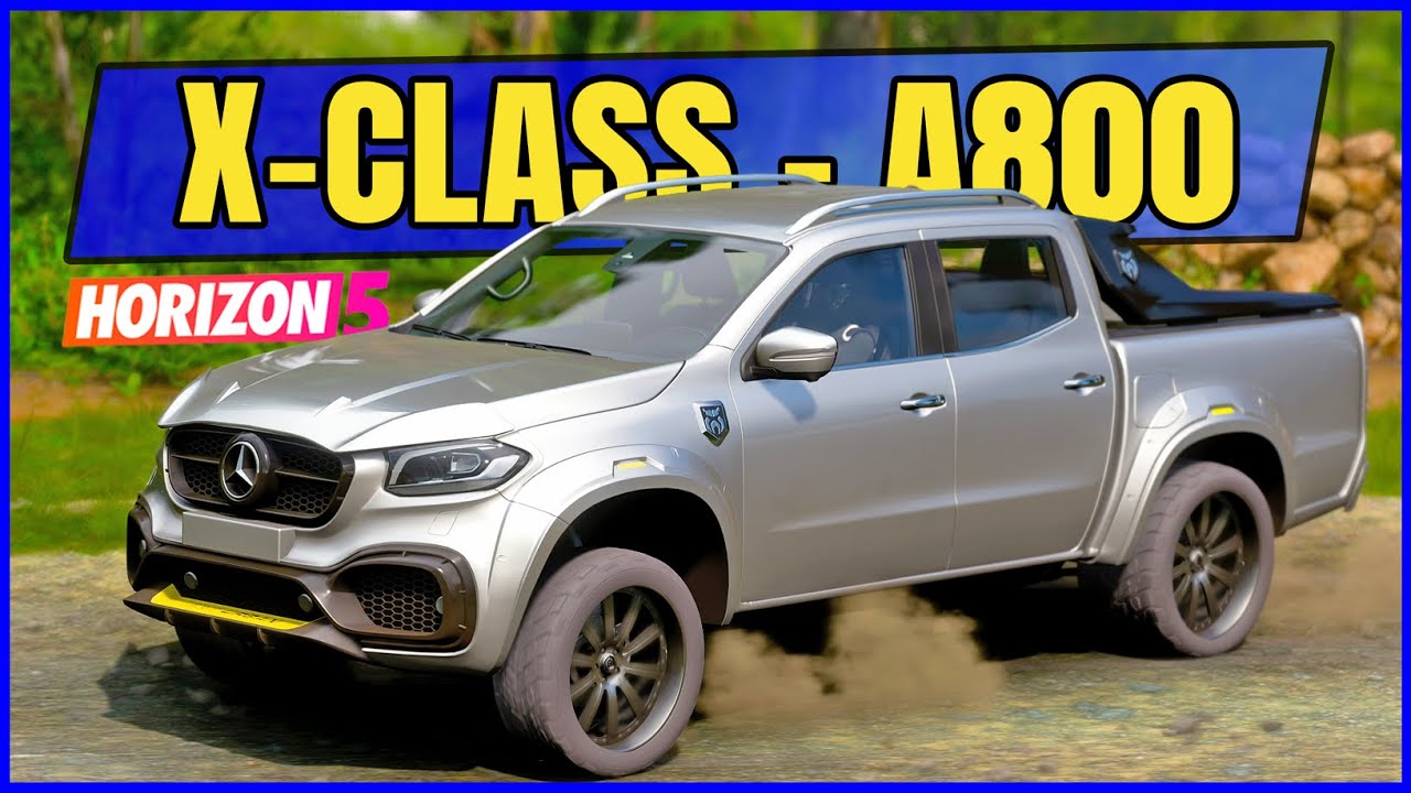 2018 MERCEDES-BENZ X-CLASS - A800 Cross Country Tune & G920 Wheel Gameplay - Day 66 - FH5