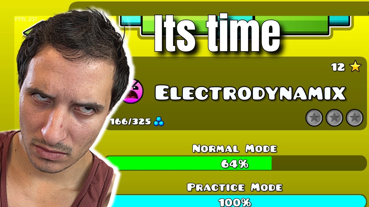 its time for a new best (Electrodynamix) and level requests