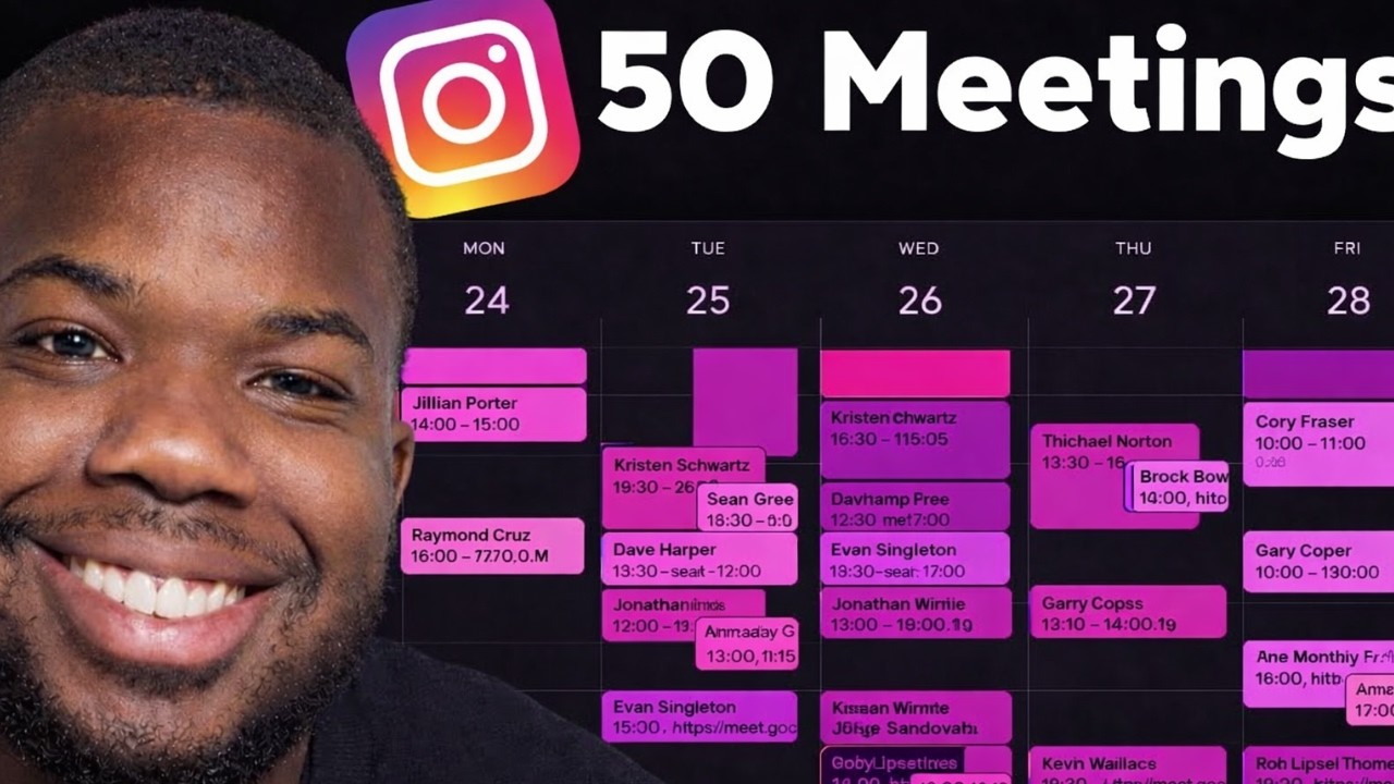 How I Book 7-10 Meetings Per Day (Cold DM Instagram Strategy)