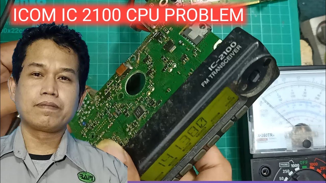 unboxing cpu icom ic 2100