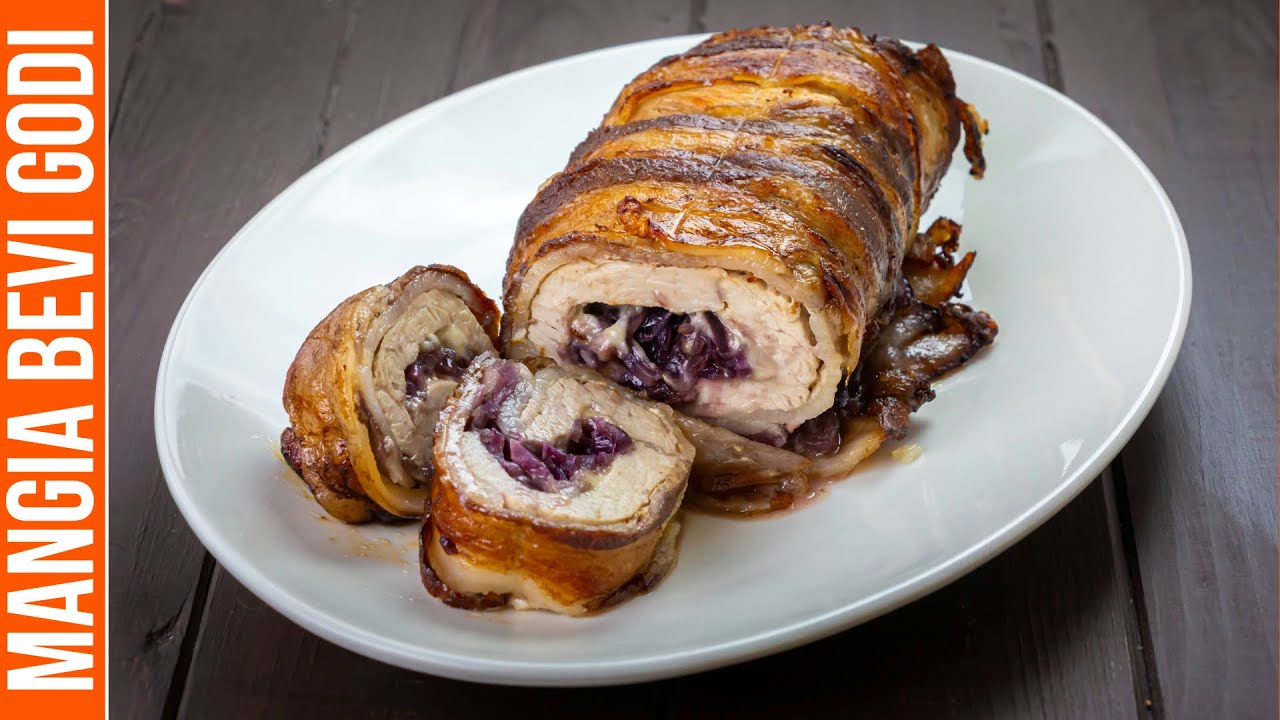 ROTOLO DI TACCHINO E CIPOLLE CARAMELLATE
