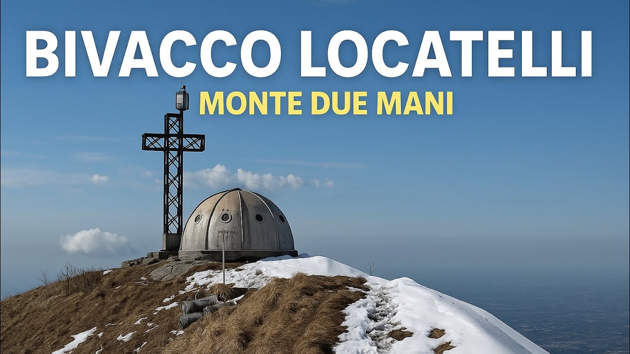 MONTE DUE MANI - BIVACCO LOCATELLI da Culmine S. Pietro (LC)⛰️🛸