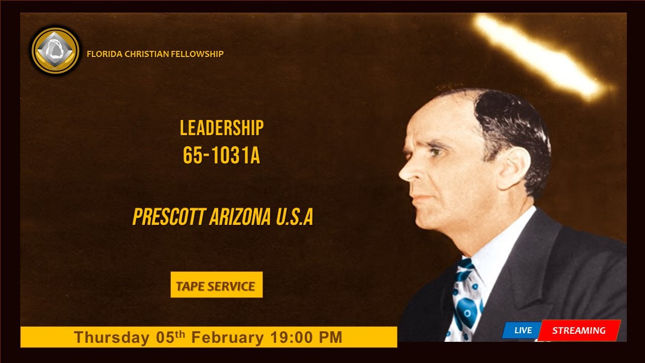 Thursday 05th Feb 2026 | Evening Tape Service | Leadership 65-1031A