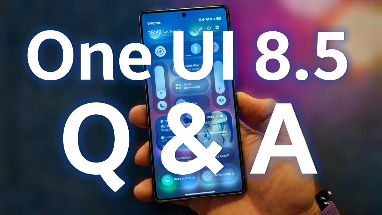 Samsung One UI 8 5 Q&A Follow Up: Dark Mode, App Lock, Quick Panel, AOB
