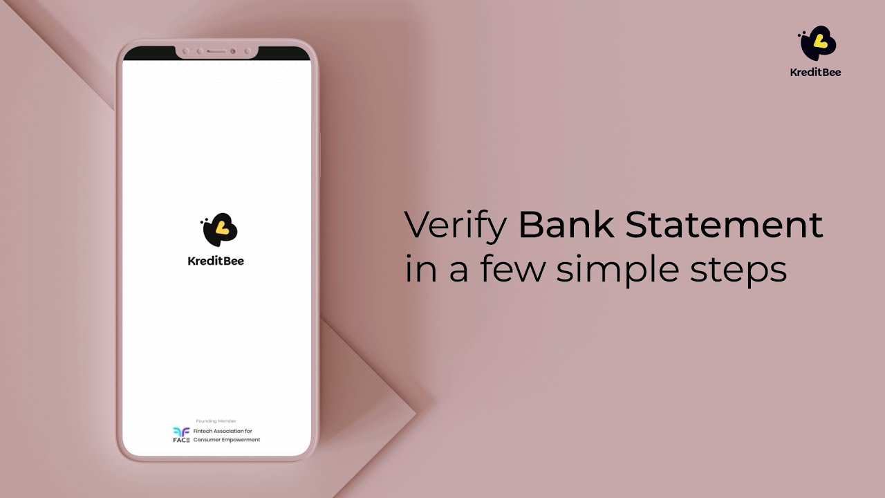 KreditBee - How to Verify your Bank Statement