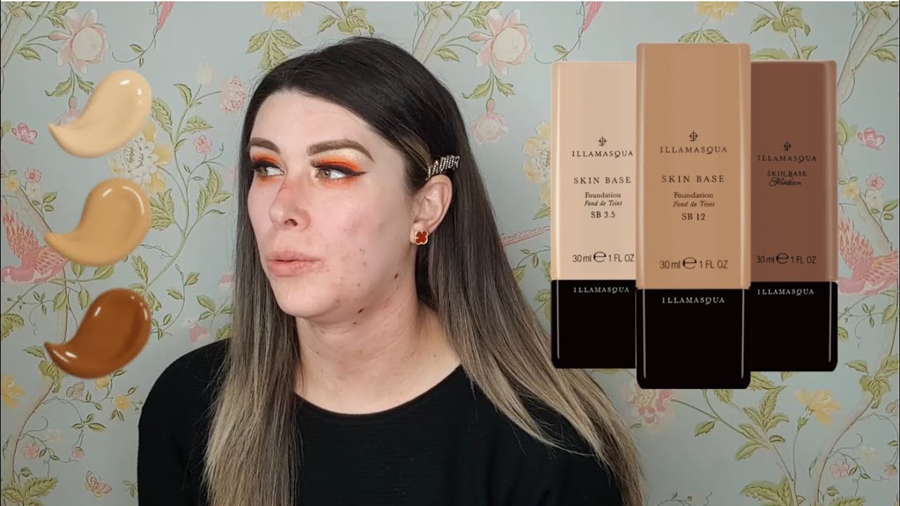 Shade Matching ♥ ILLAMASQUA SKIN BASE FOUNDATION ♥ Eczema Prone Skin