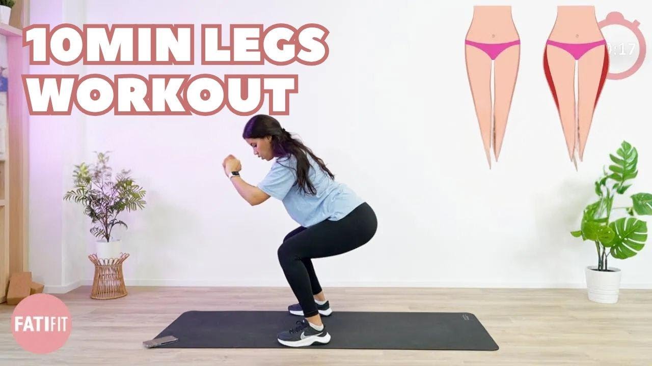 Easy Home Leg Workout for Slimmer Thighs and a Toned Butt