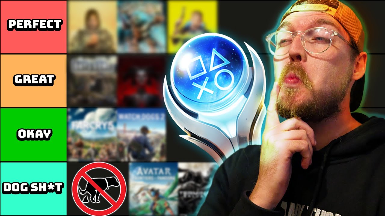 Ranking my 100 PLATINUM Trophies from Perfect to Dog Sh*t!