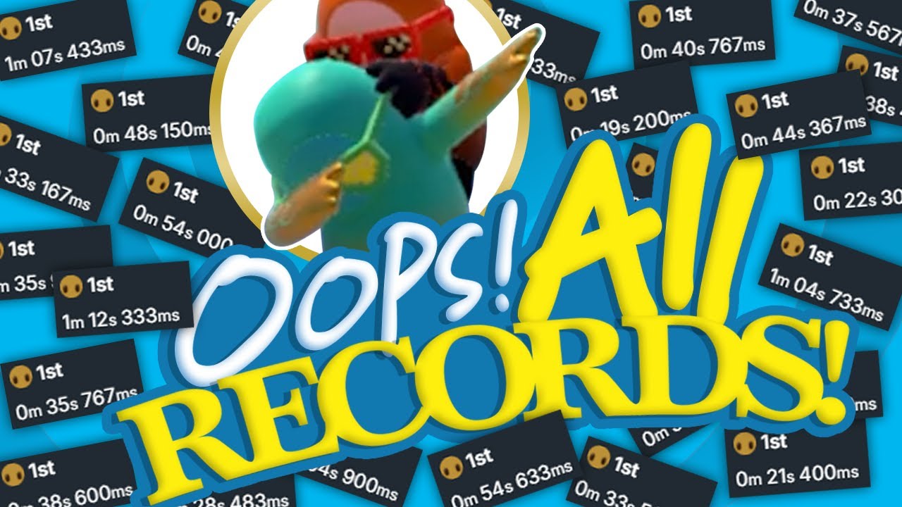 I Broke EVERY Fall Guys World Record
