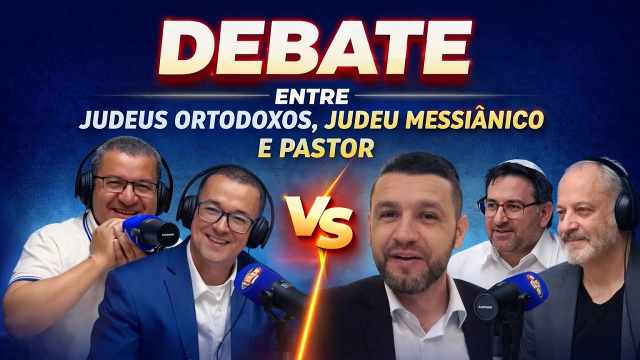 DEBATE ESQUENTOU  | JUDEU MESSIÂNICO DEFENDE JESUS CONTRA ORTODOXOS #judaismomessianico #cristãos 