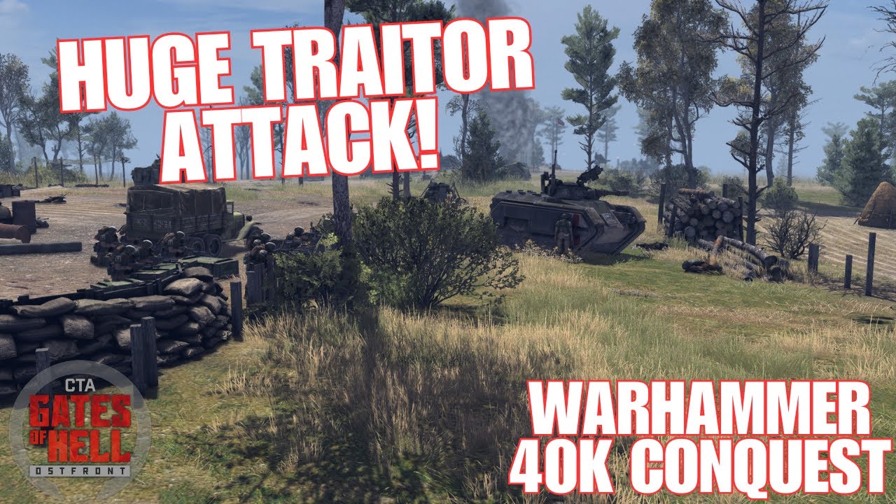 HUGE TRAITOR ATTACK! | Imperial Guard Conquest Part 3