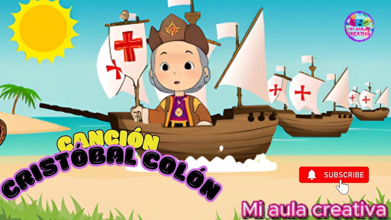 Canción Cristóbal Colón | La canción del gran navegante 🌊🚢 (Canción infantil educativa)”