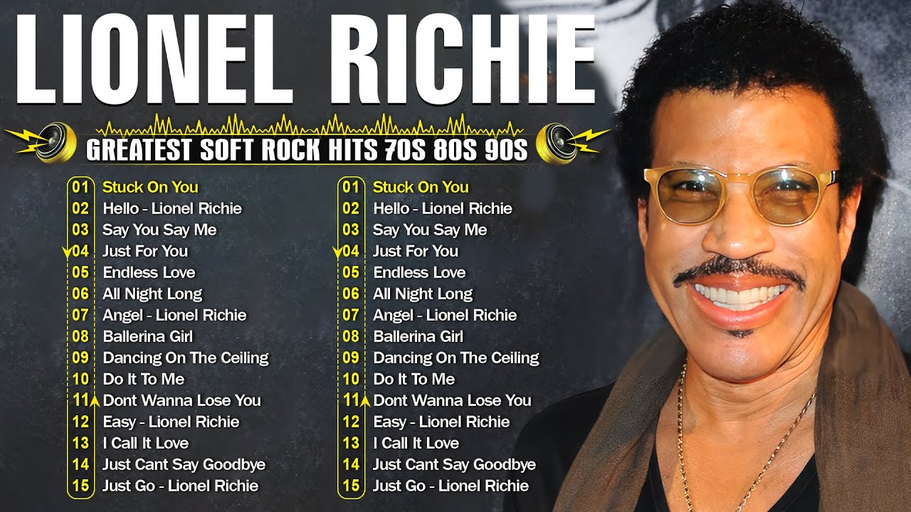 Greatest Hits Of Lionel Richie - Top 15 Best Songs Full Album - Lionel Richie Collections