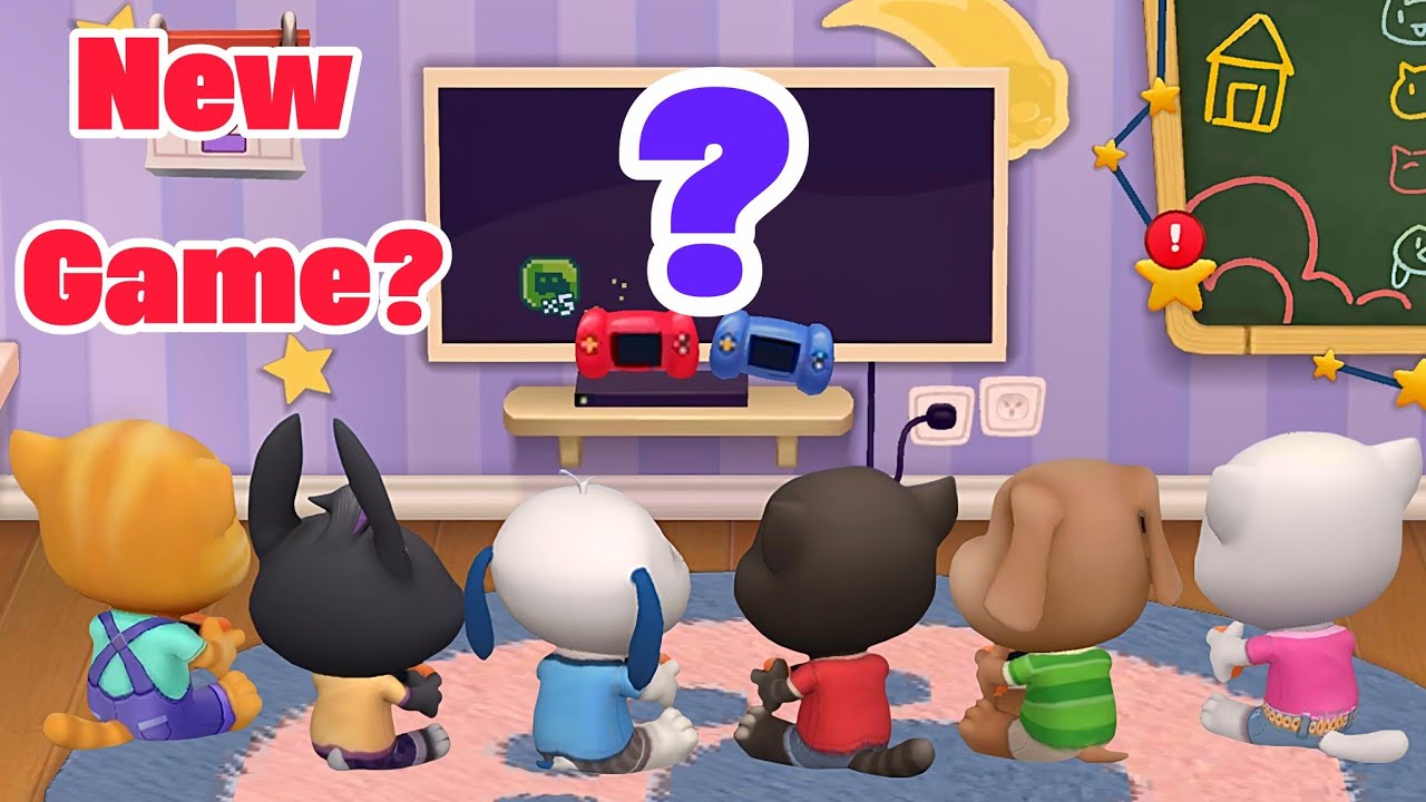 Tom and Friends Found a New Talking Tom Game on TV? 