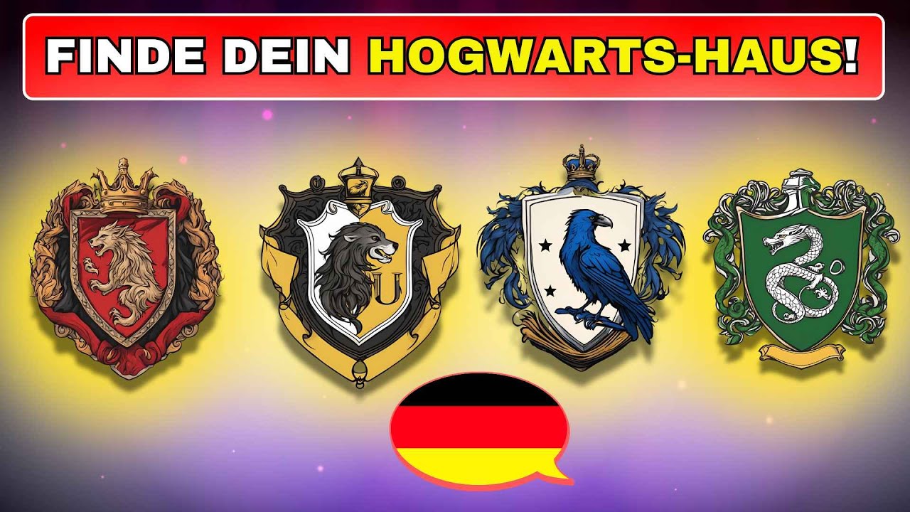 Welches Hogwarts-Haus passt zu dir? | Harry Potter Persönlichkeitstest