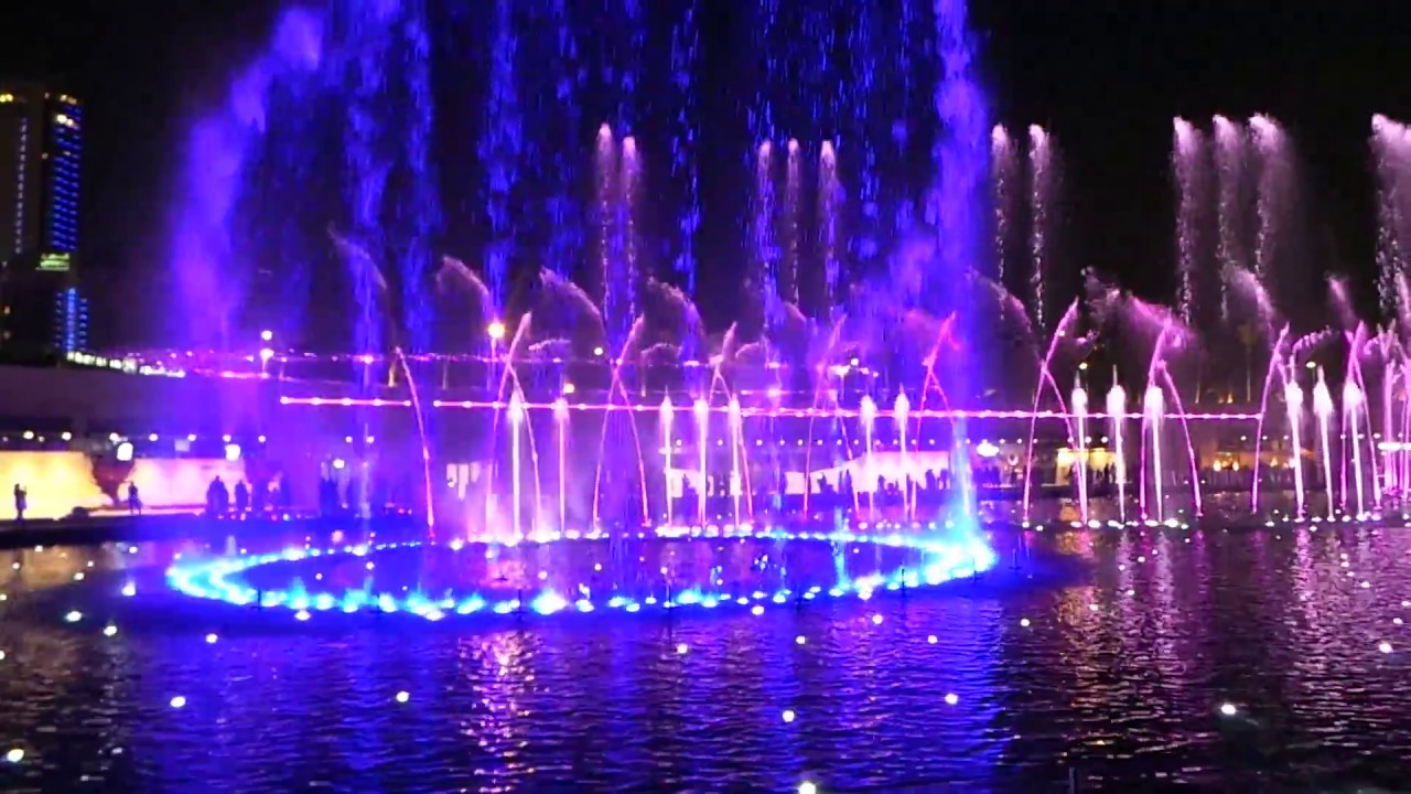 النافورة الراقصة - مركز الشيخ جابر الاحمد الثقافي دار الاوبرا