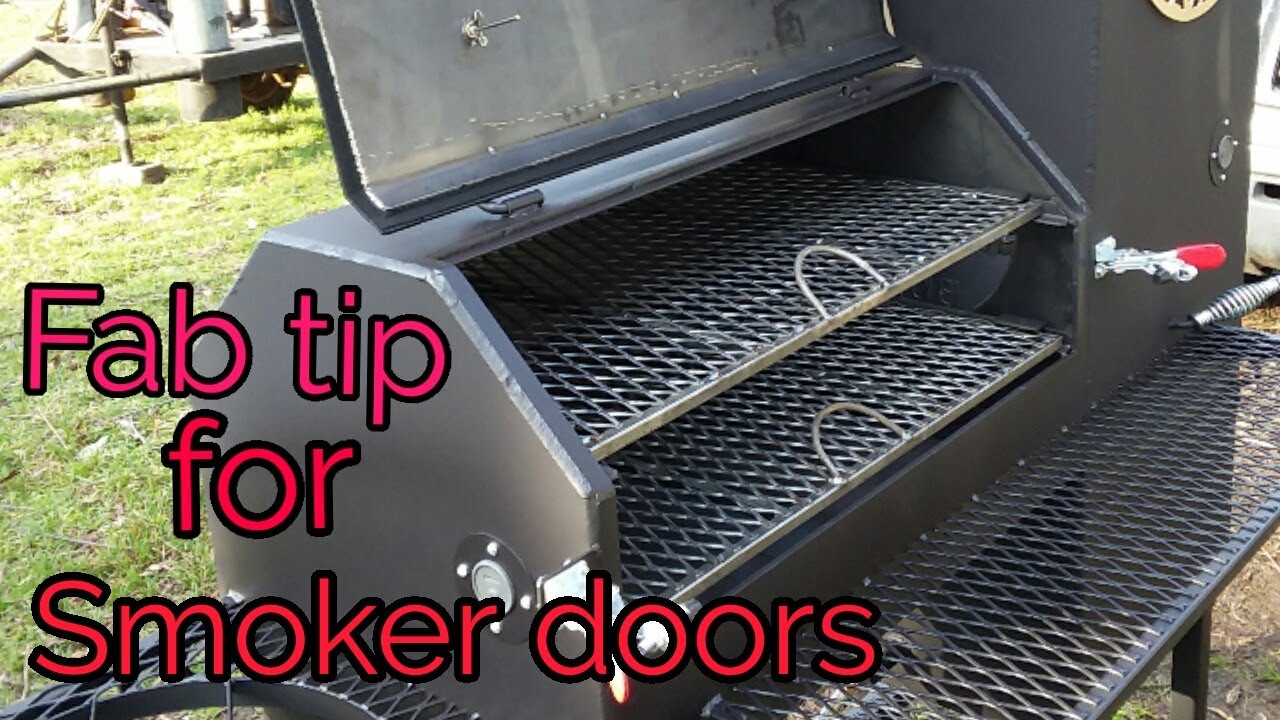 Tip for building bbq pit doors