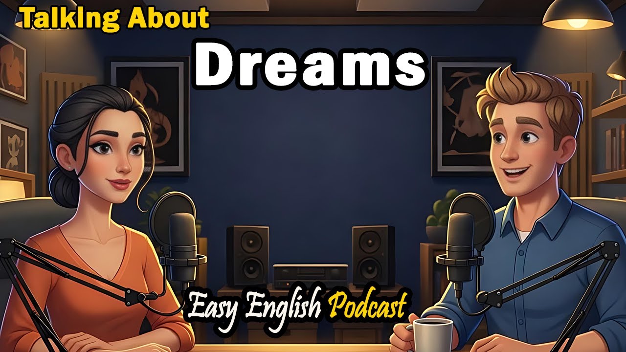 How to Talk About Your Dreams in English 🌟 Easy A1–A2 Conversation Practice
