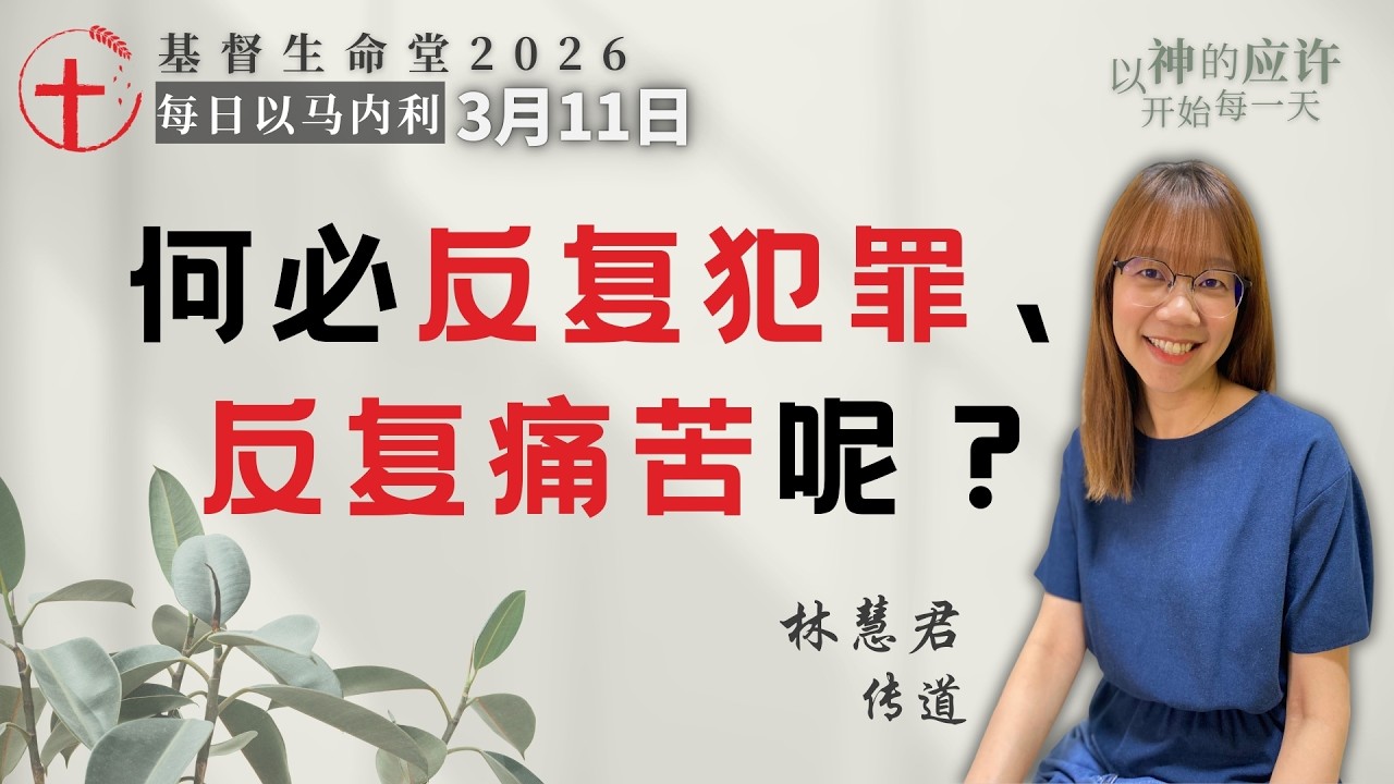何必反复犯罪、反复痛苦呢？｜每日 - 20260311