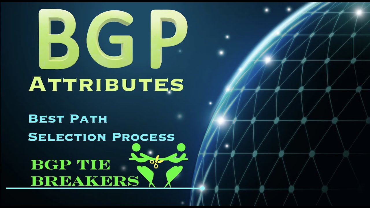What is BGP Attributes || BGP Best Path Selection Process || BGP Tie Breakers for best path ||