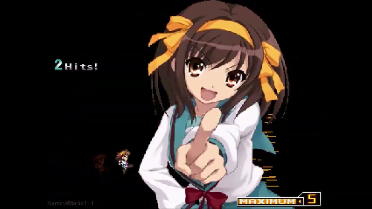 (KaminaMario1-1, 2022) MUGEN: Micro Haruhi Showcase