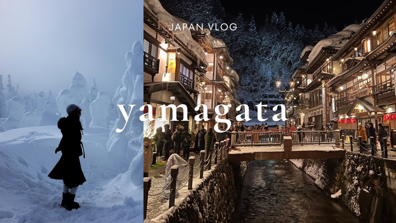 japan diaries: ❄️ yamagata vlog ❄️ | mount zao, snow monsters, ginzan onsen, yamadera temple