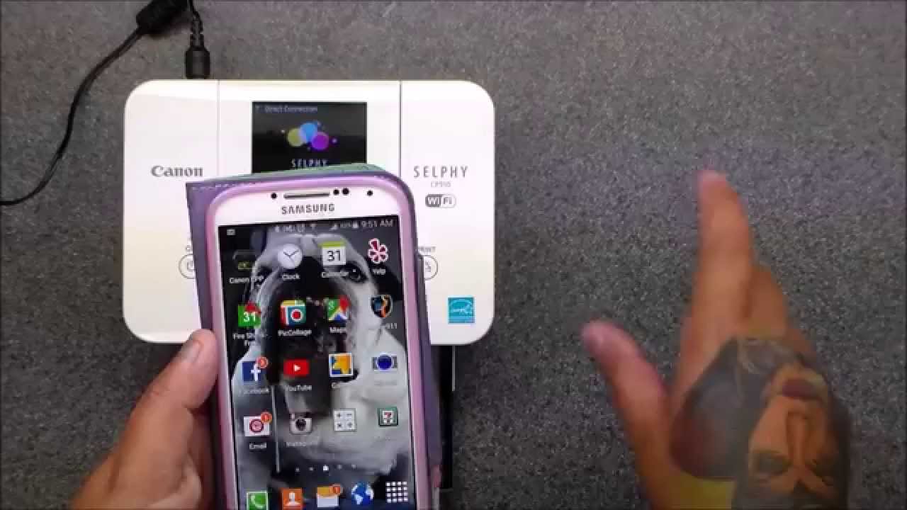 How I Print Out My Pictures Using My Canon Selphy 910 :)