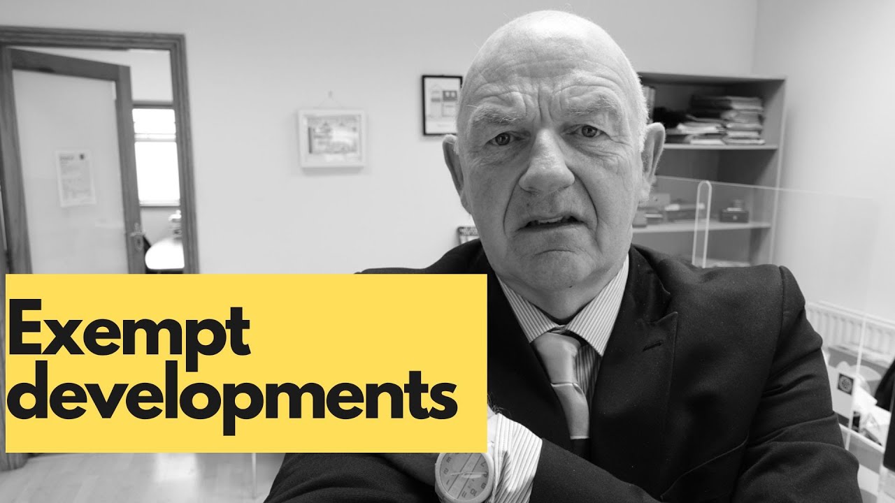 Exempt development in Irish law-what development does not need planning permission?