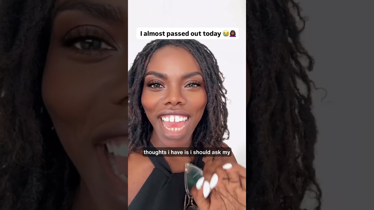I almost passed out today 😭😩🤦🏾‍♀️